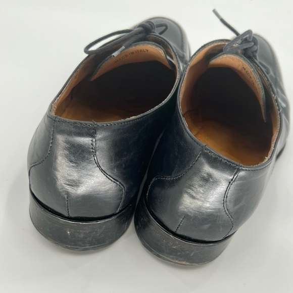 Mercanti Florentini black leather shoes size 9.5 - Picture 4 of 13